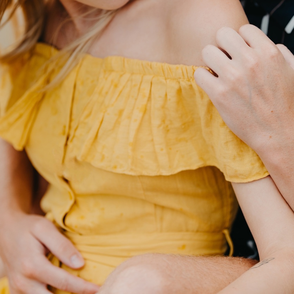 Yellow Zara Ruffle dress - Picture 3 of 8